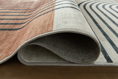 Farrendale Washable 5' x 7' Area Rug - R407382