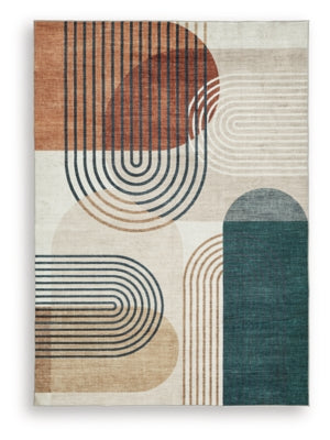 Farrendale Washable 8' x 10' Area Rug - R407381