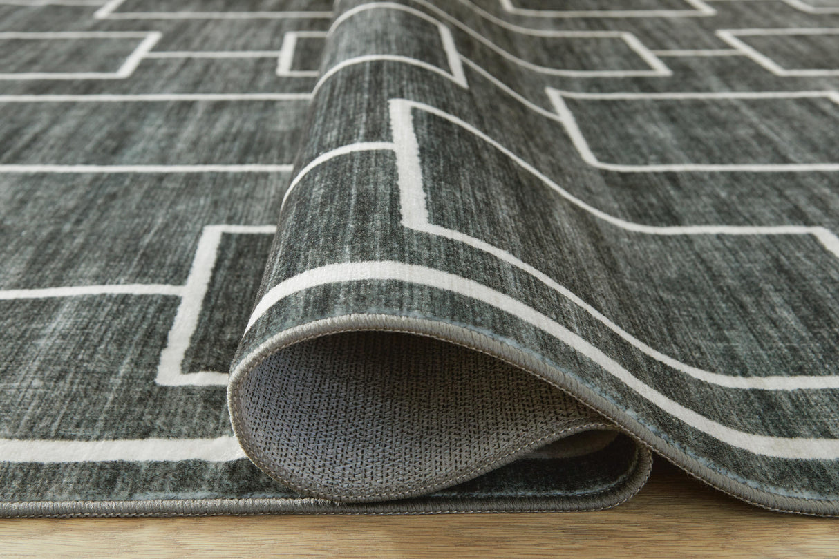 Elderland Washable 7'6" x 9'6" Area Rug - R407401