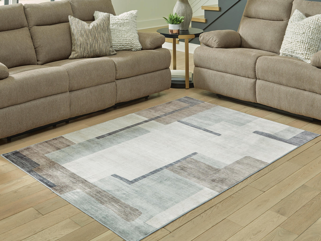 Larkport Washable 5' x 7' Area Rug - R407412