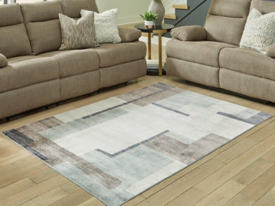 Larkport Washable 5' x 7' Area Rug - R407412