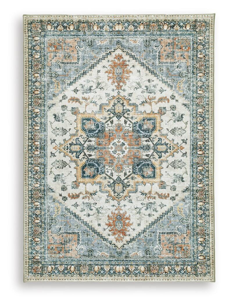 Wallney 5' x 7' Memory Foam Area Rug - R407492