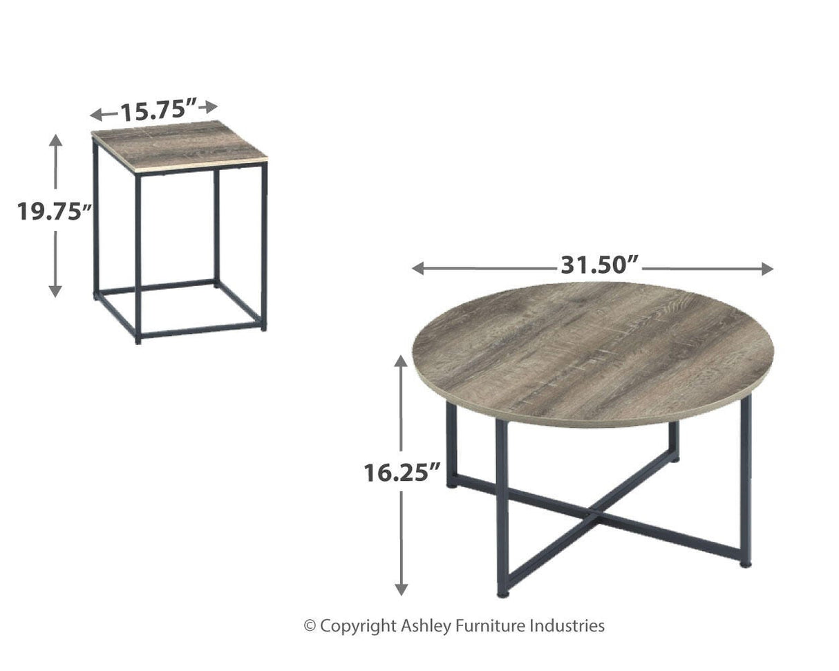 Wadeworth Table (Set of 3) - T103-213