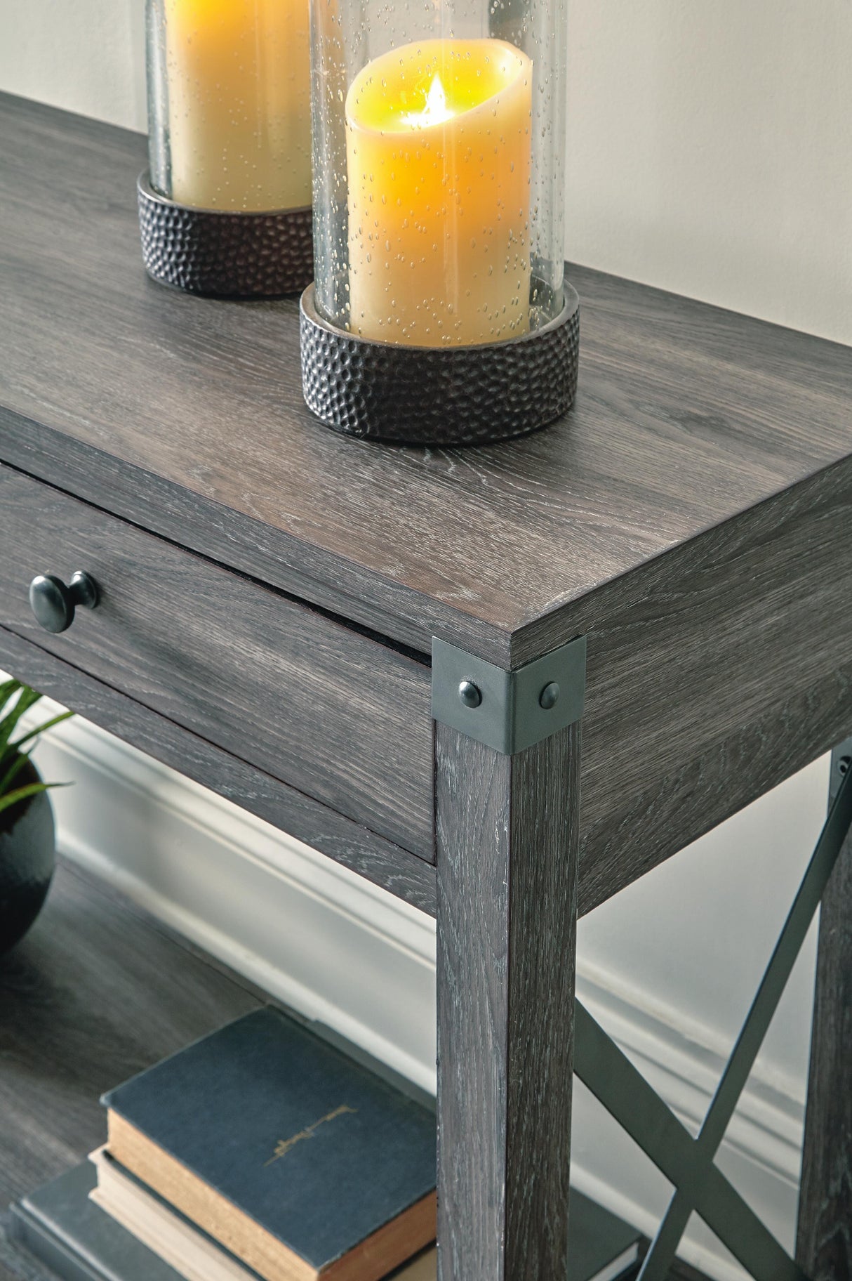 Freedan Lift-top Coffee Table, 2 End Tables and Console - T175T2