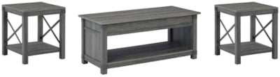 Freedan Coffee Table and 2 End Tables - T175T1