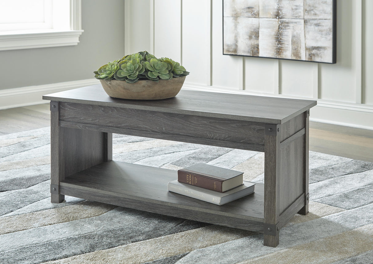 Freedan Coffee Table and 2 End Tables - T175T1