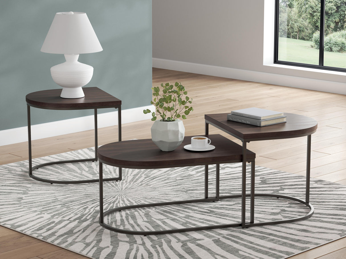 Vanmore Table (Set of 3) - T199-13