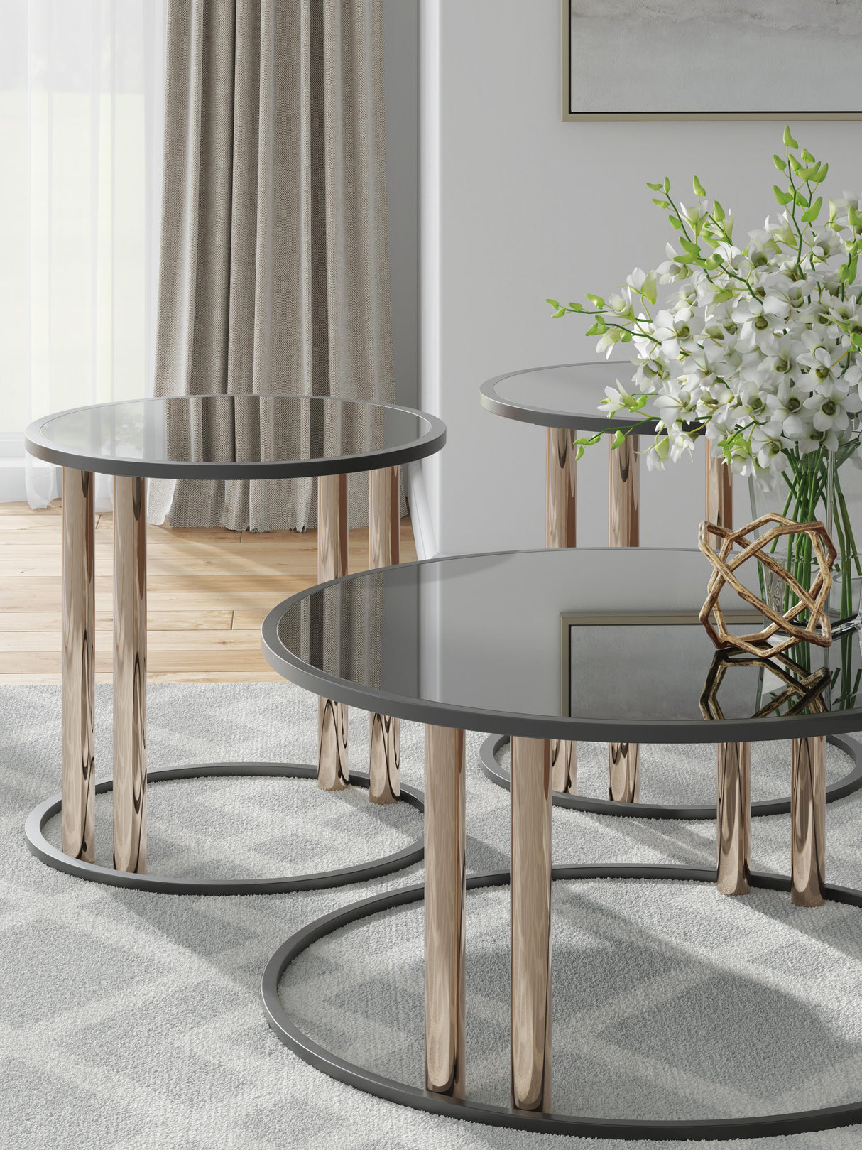 Hannerly Table (Set of 3) - T219-13