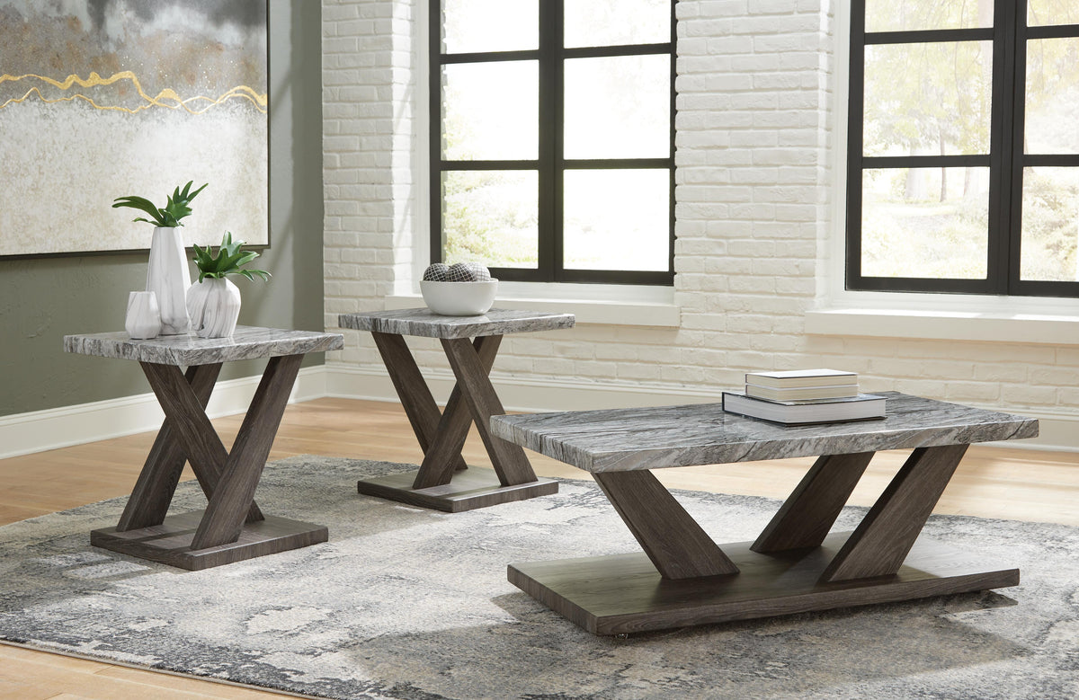 Bensonale Table (Set of 3) - T400-13