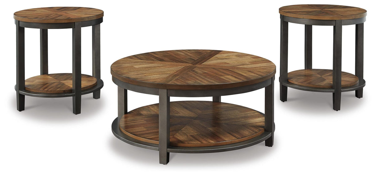 Roybeck Table (Set of 3) - T411-13