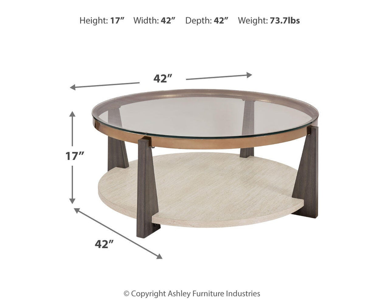 Frazwa Coffee Table and 2 End Tables - T432T1