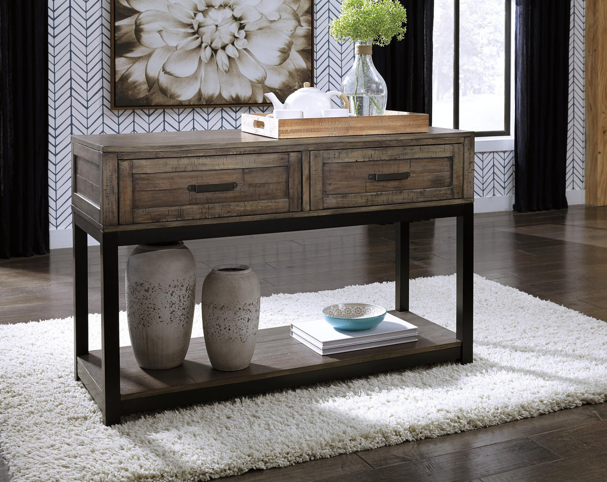 Johurst Sofa/Console Table - T444-4