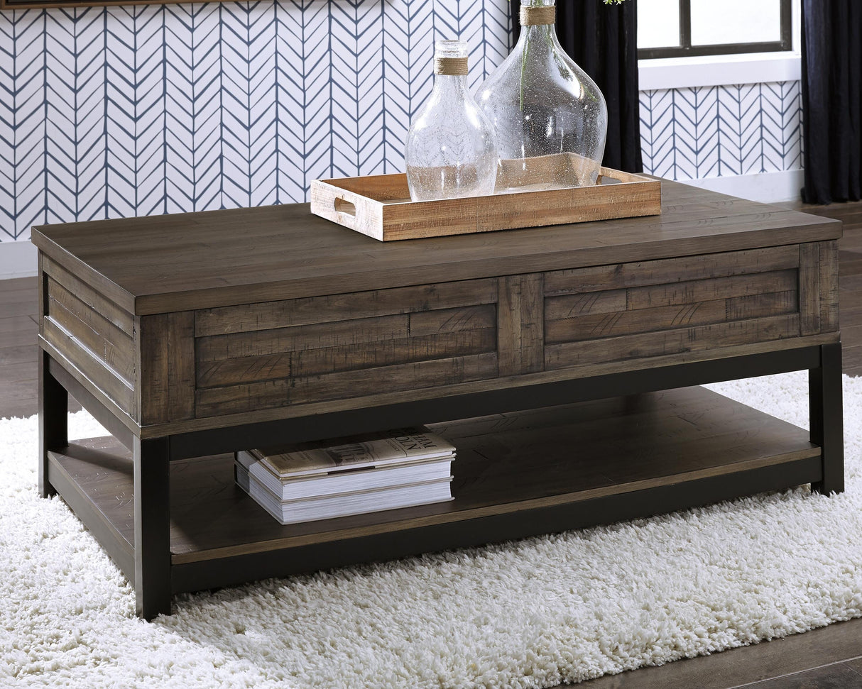 Johurst Coffee Table with Lift Top - T444-9