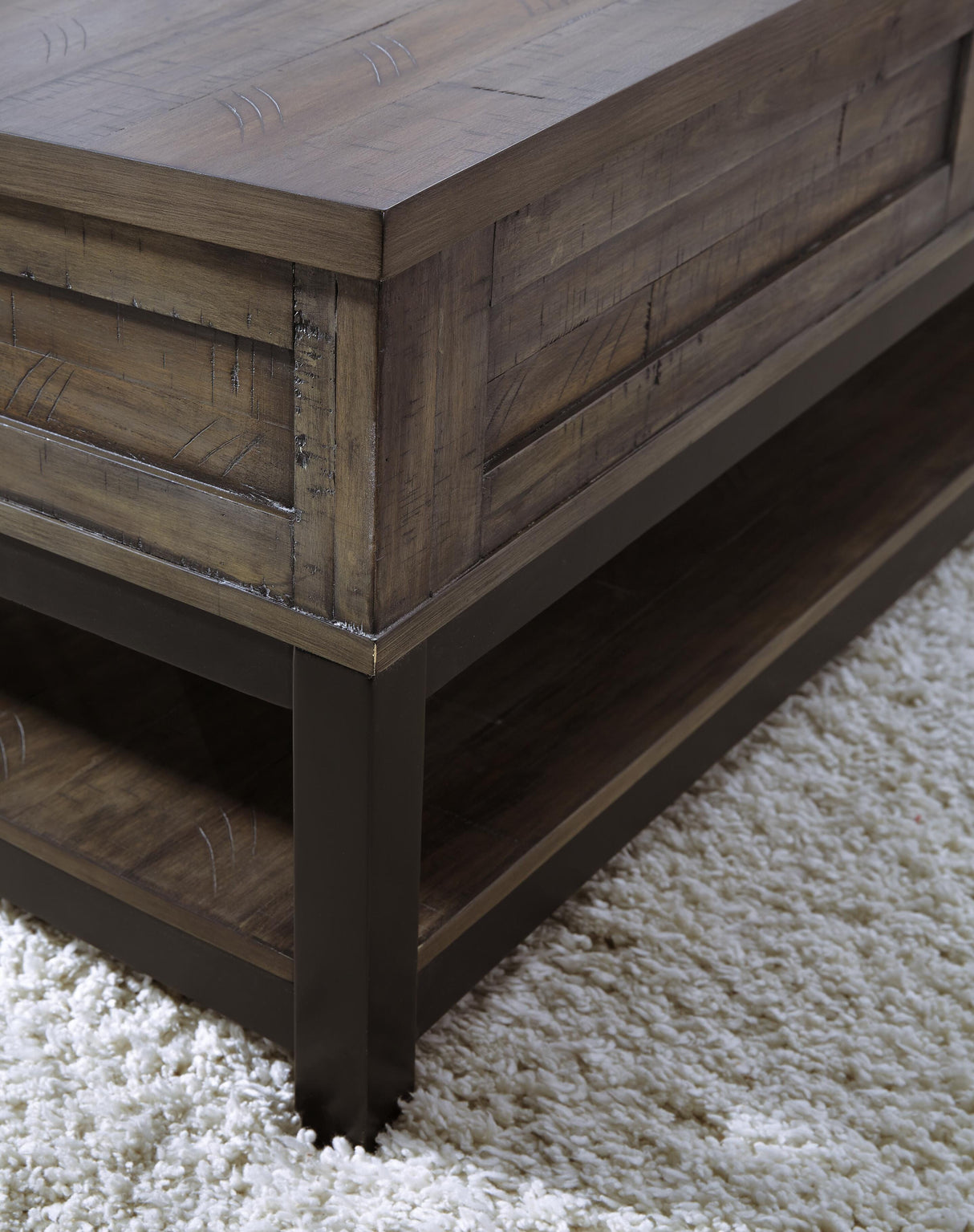 Johurst Lift-top Coffee Table and 2 End Tables - T444T1