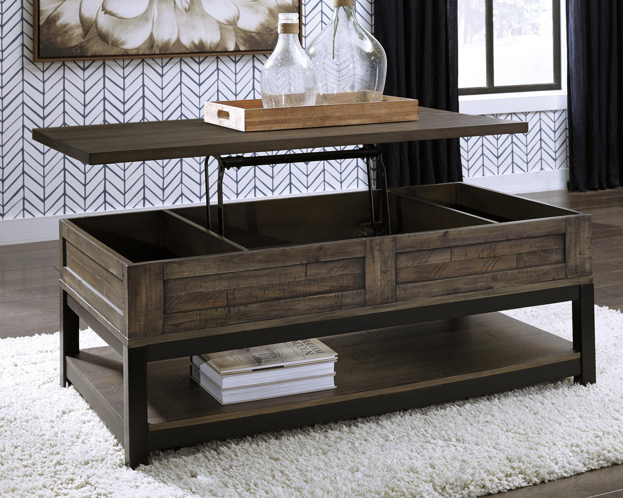 Johurst Coffee Table with Lift Top - T444-9