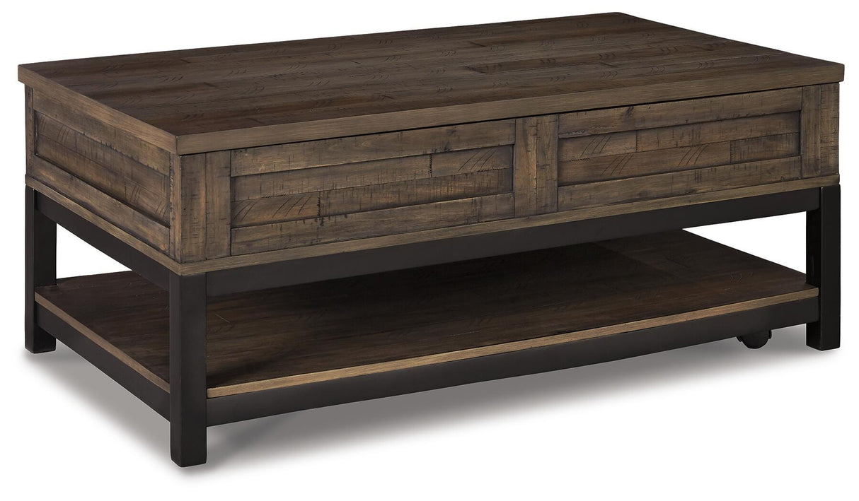Johurst Lift-top Coffee Table and 2 End Tables - T444T1