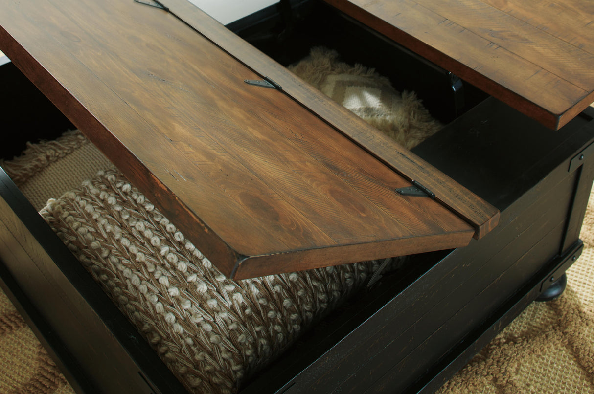 Valebeck Coffee Table and 2 Chairside End Tables - T468T1