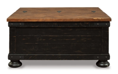 Valebeck Coffee Table with Lift Top - T468-00