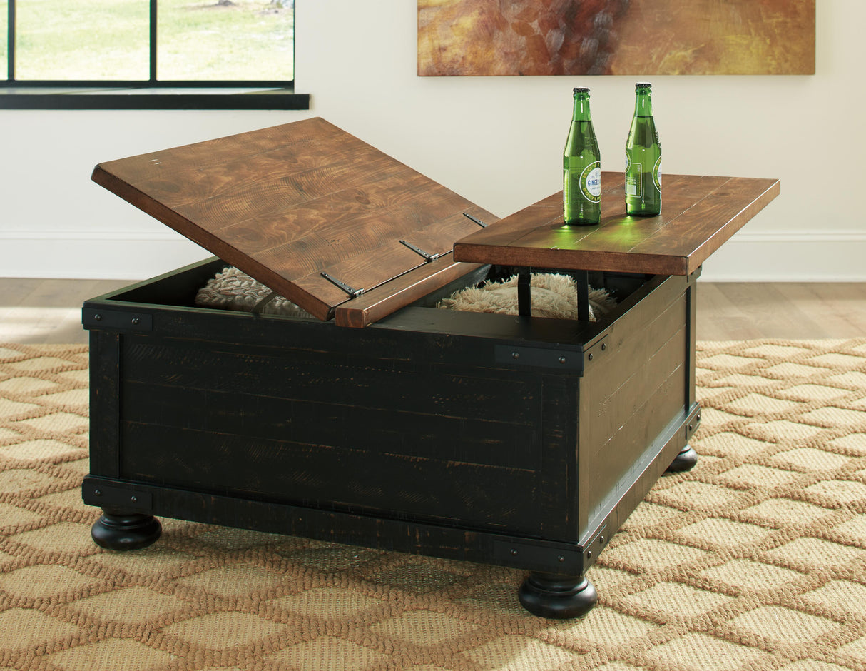 Valebeck Coffee Table with Lift Top - T468-00