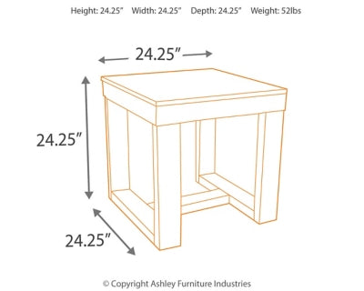 Watson Coffee Table and 2 End Tables - T481T2