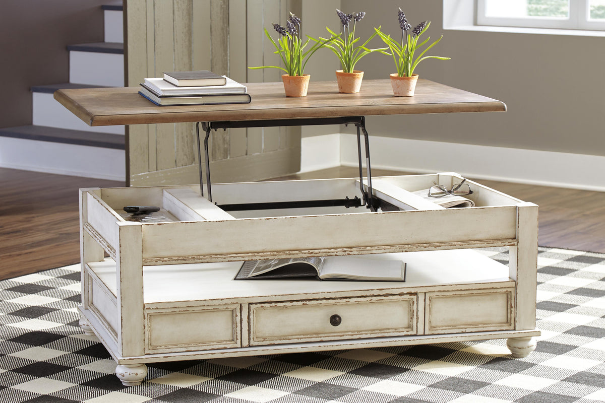 Realyn Coffee Table with Lift Top - T523-9