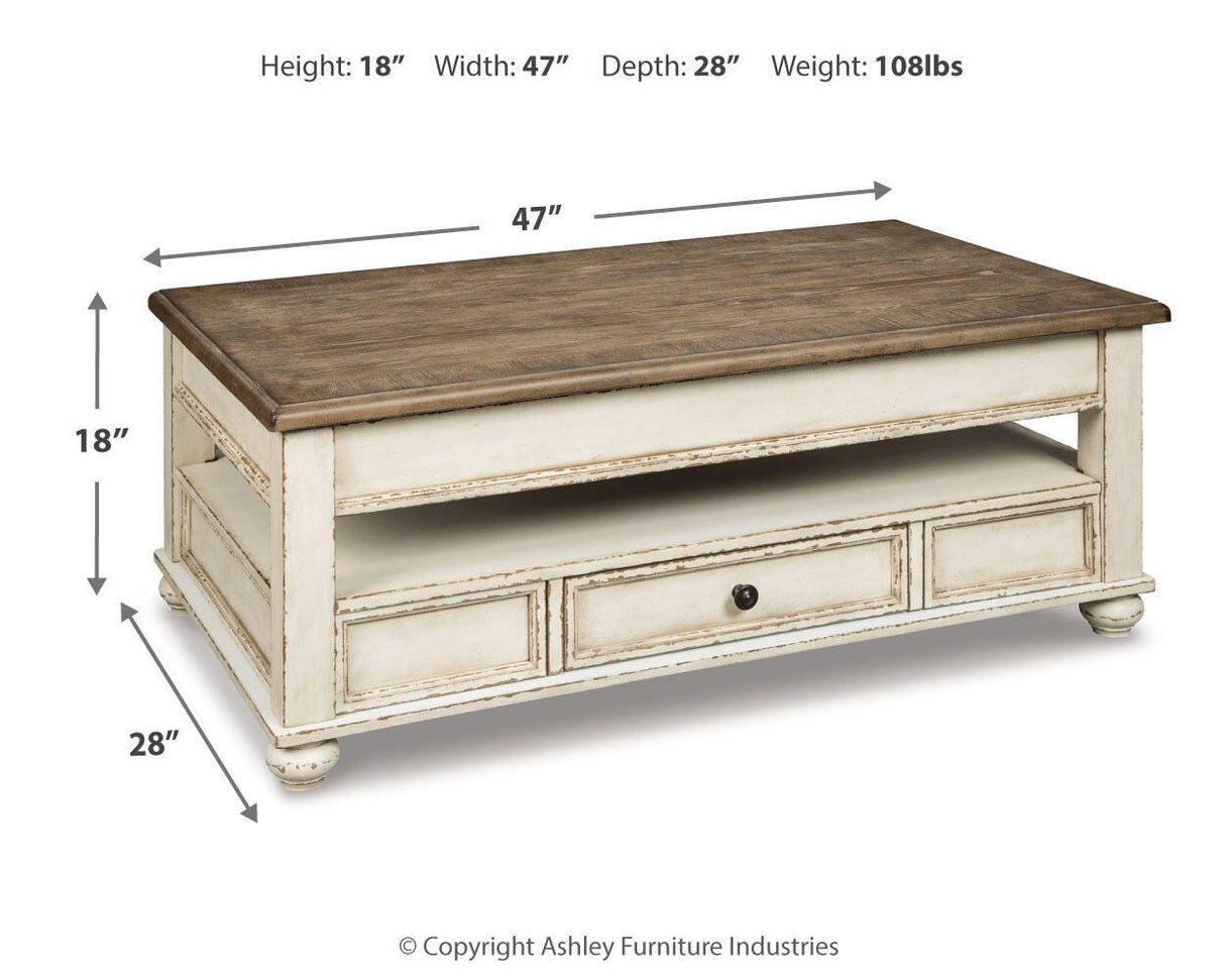 Realyn Coffee Table with Lift Top - T523-9
