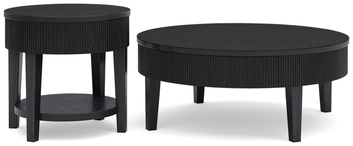Marstream Coffee Table and End Table - T551T1