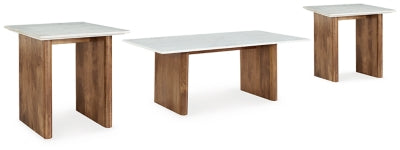 Isanti Coffee Table and 2 End Tables - T662T1