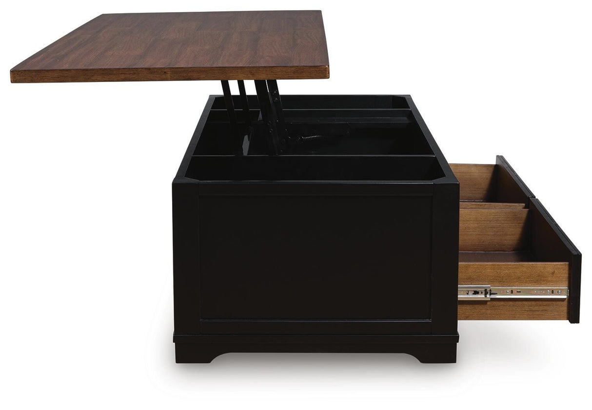 Wildenauer Lift-Top Coffee Table - T664-9