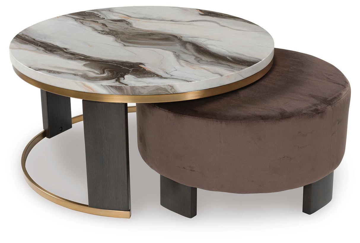 Jazmore Nesting Coffee Table (Set of 2) - T671-22