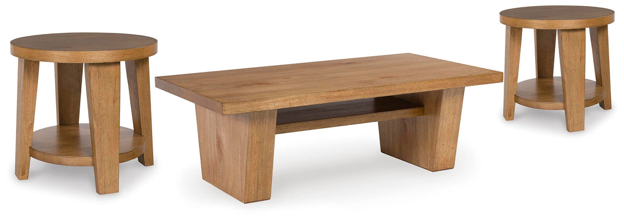 Kristiland Coffee Table and 2 End Tables - T674T1