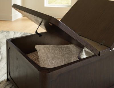 Breckington Coffee Table With Storage - T678-20