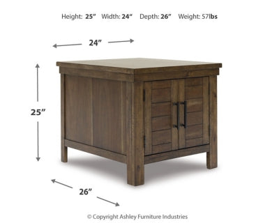 Moriville Lift-top Coffee Table and 2 End Tables - T731T1