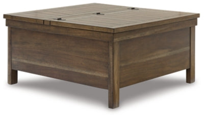 Moriville Lift-top Coffee Table and 2 Chairside End Tables - T731T2