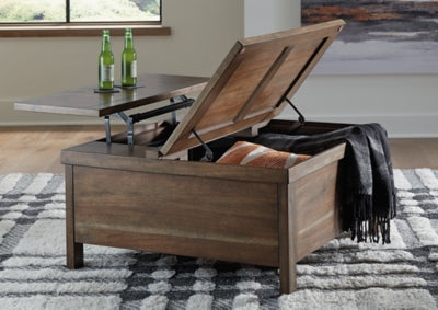 Moriville Lift-top Coffee Table and 2 End Tables - T731T1