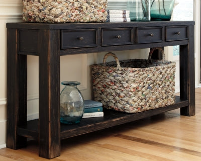 Gavelston Sofa/Console Table - T732-4