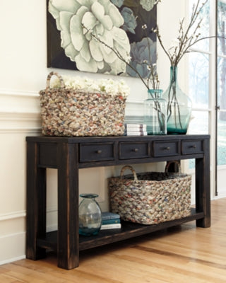 Gavelston Sofa/Console Table - T732-4