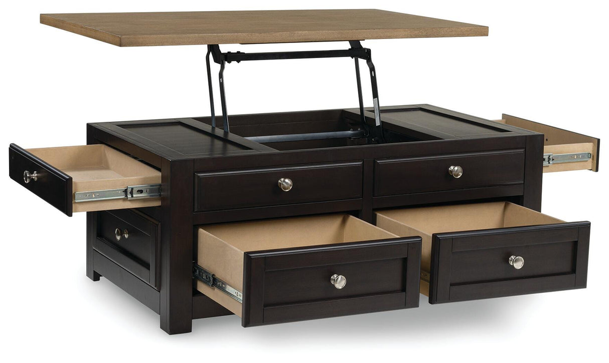 Drazmine Lift-Top Coffee Table - T734-20