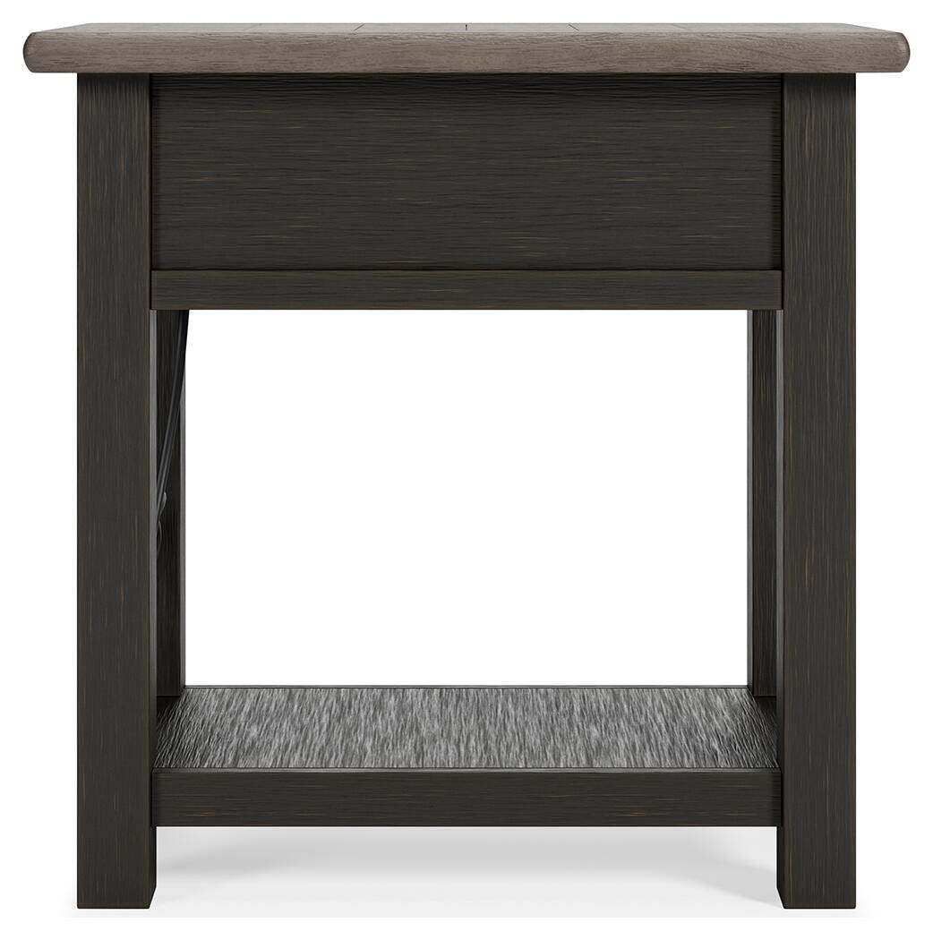 Tyler Creek Chairside End Table - T736-107