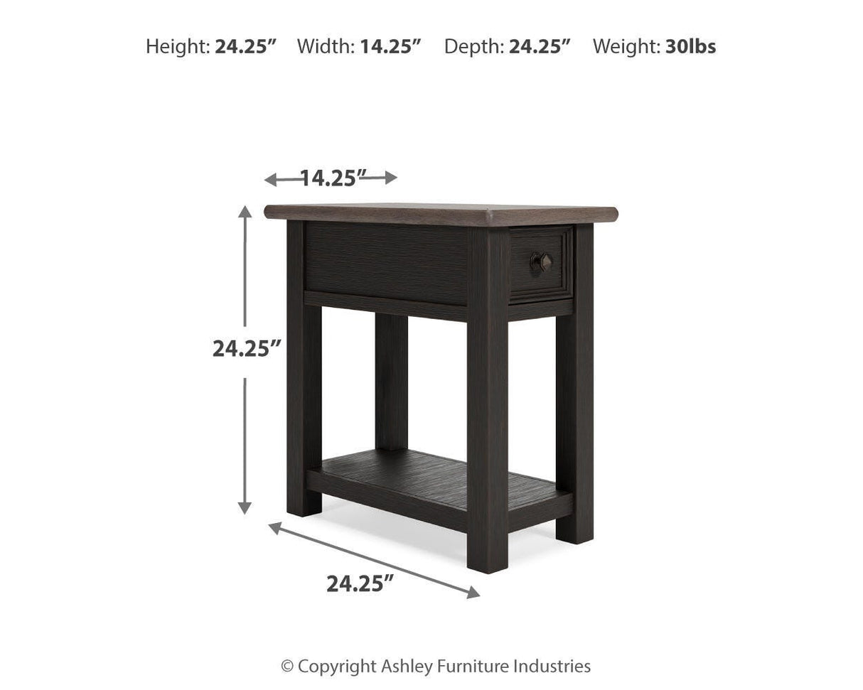 Tyler Creek Chairside End Table - T736-107