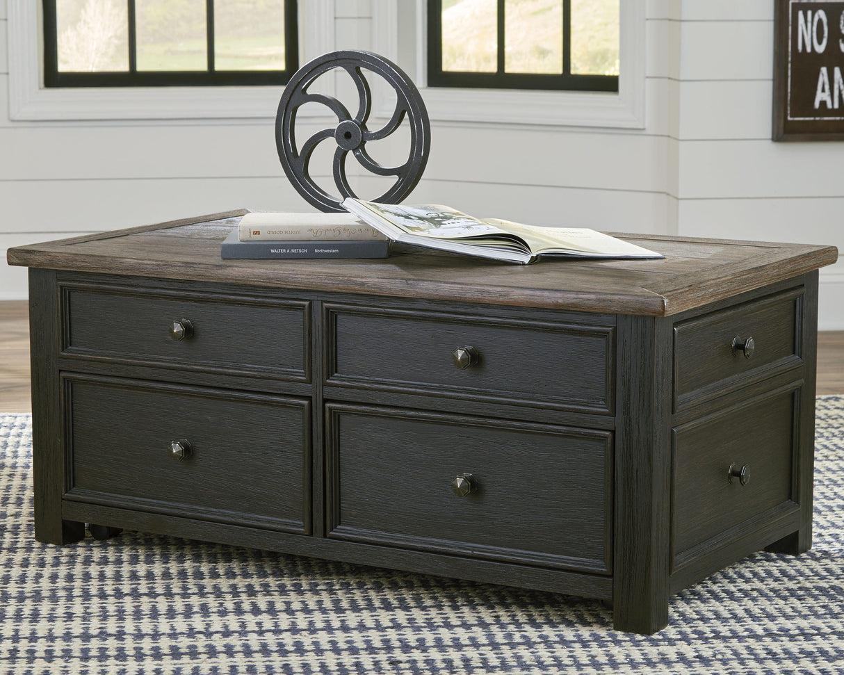 Tyler Creek Coffee Table and 2 End Tables - T736T2