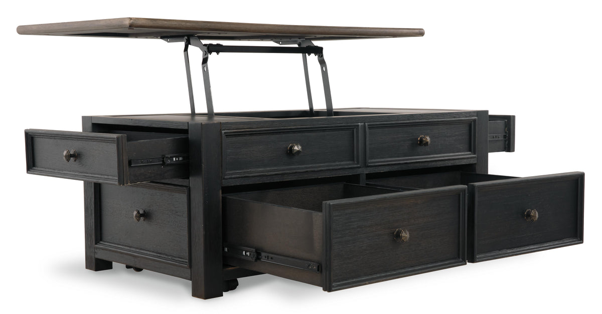 Tyler Creek Coffee Table with Lift Top - T736-20