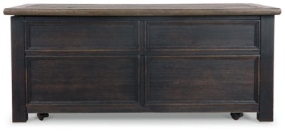 Tyler Creek Coffee Table and 2 End Tables with Console - T736T3