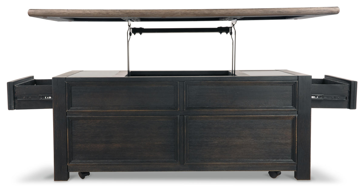 Tyler Creek Coffee Table with Lift Top - T736-20