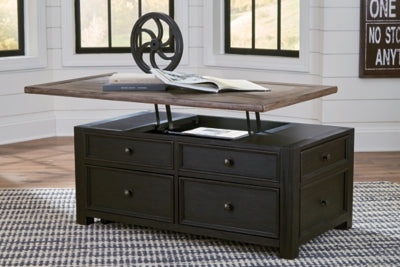 Tyler Creek Coffee Table with Lift Top - T736-20