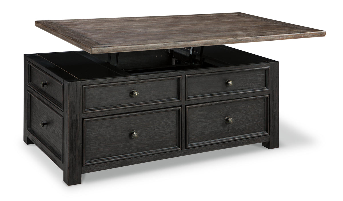Tyler Creek Coffee Table with Lift Top - T736-20