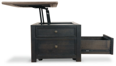Tyler Creek Coffee Table and 2 End Tables with Console - T736T3