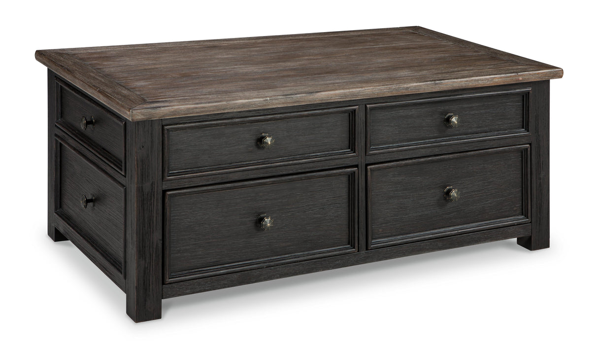 Tyler Creek Coffee Table with Lift Top - T736-20