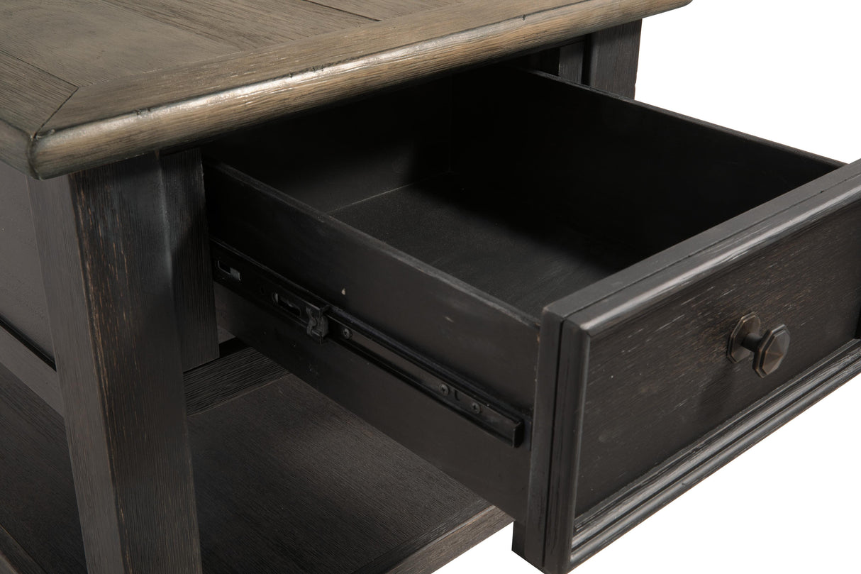 Tyler Creek Coffee Table and 2 End Tables - T736T2