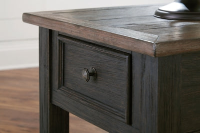Tyler Creek Coffee Table and 2 Chairside End Tables - T736T1